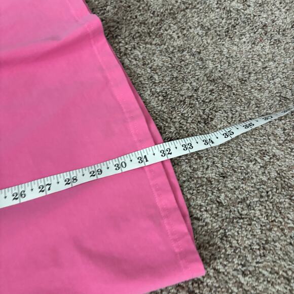 TCEC Candy Pink Knit Ruffle Sleeve Mini Dress Sz M Coquette Twee - Picture 7 of 11